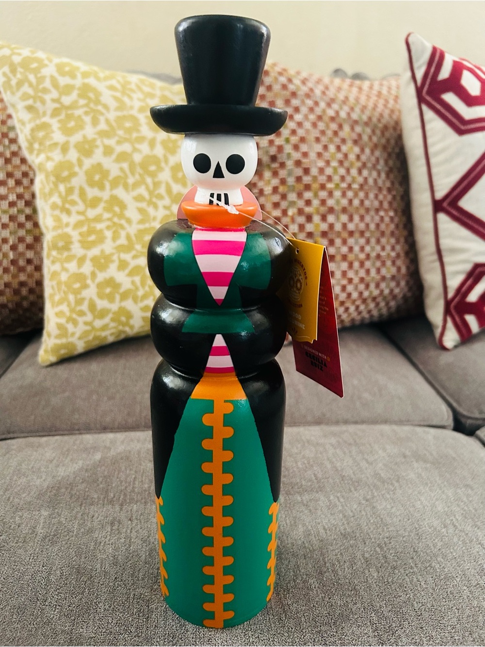 Target Dia de Muertos 14” El Catrin Wooden Figurine